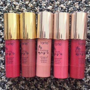 Tarte Lip Surgence Set Of 5 Travel Size Preowned